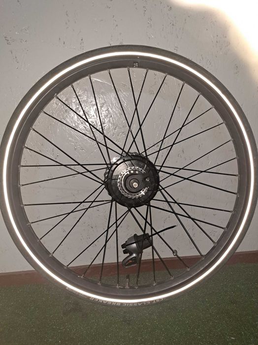 Kolo piasta NuVinci N380 na pasek plus manetka