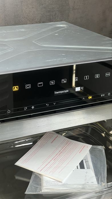 2в1 Духовой шкаф з СВЧ Miele H 7140 BM WiFi ВИСТАВКА духова шафа