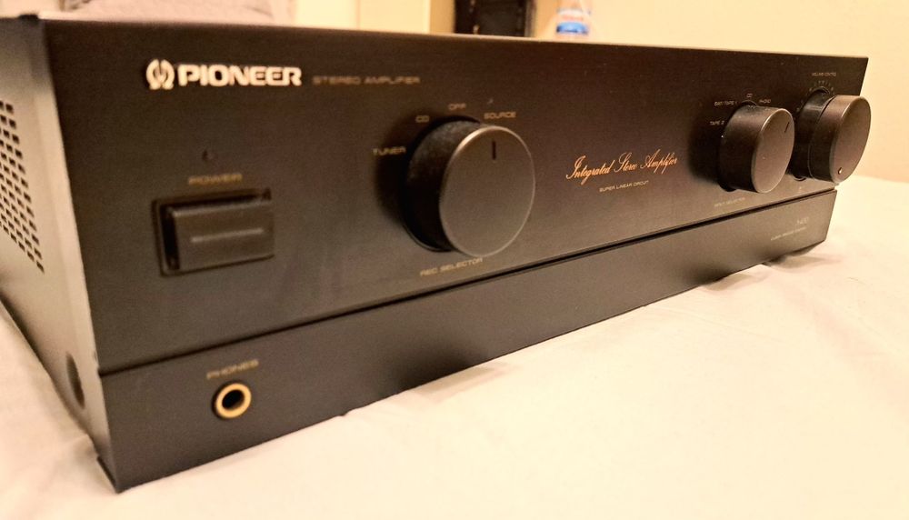 Amplificador Pioneer A-400 (Clássico Hi-Fi / Estado Impecável)