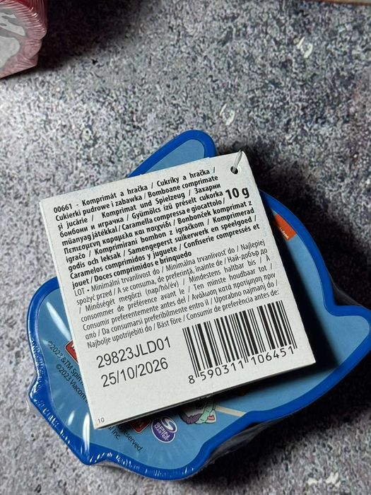 Контейнер з цукерками "Щенячий патруль" вагою 10 г