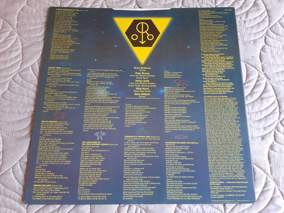 Iron Maiden - Somewhere In Time - UK - Vinil LP