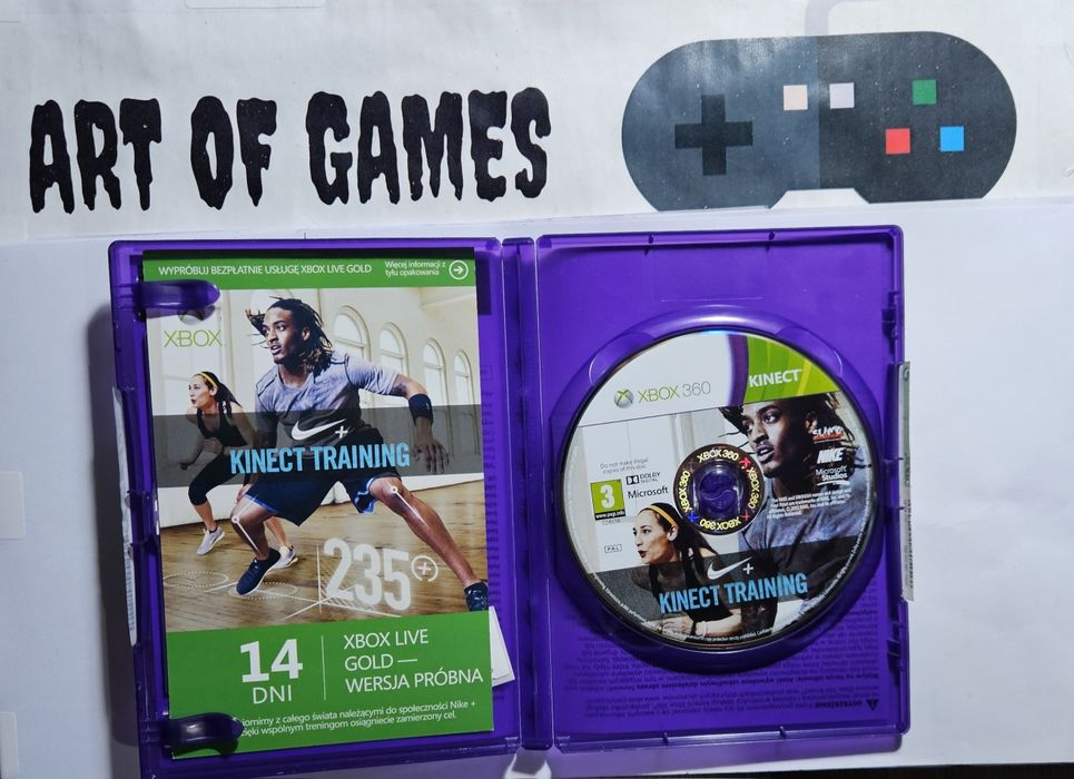 Gra Kinect Training PL Xbox 360 Ruchowa Sportowa Sport Sports