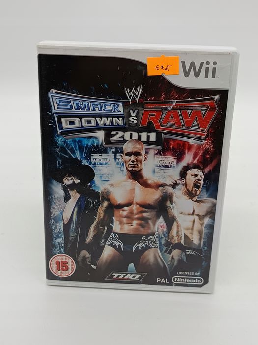wwe smackdown vs. raw 2011 nintendo wii pudełkowa