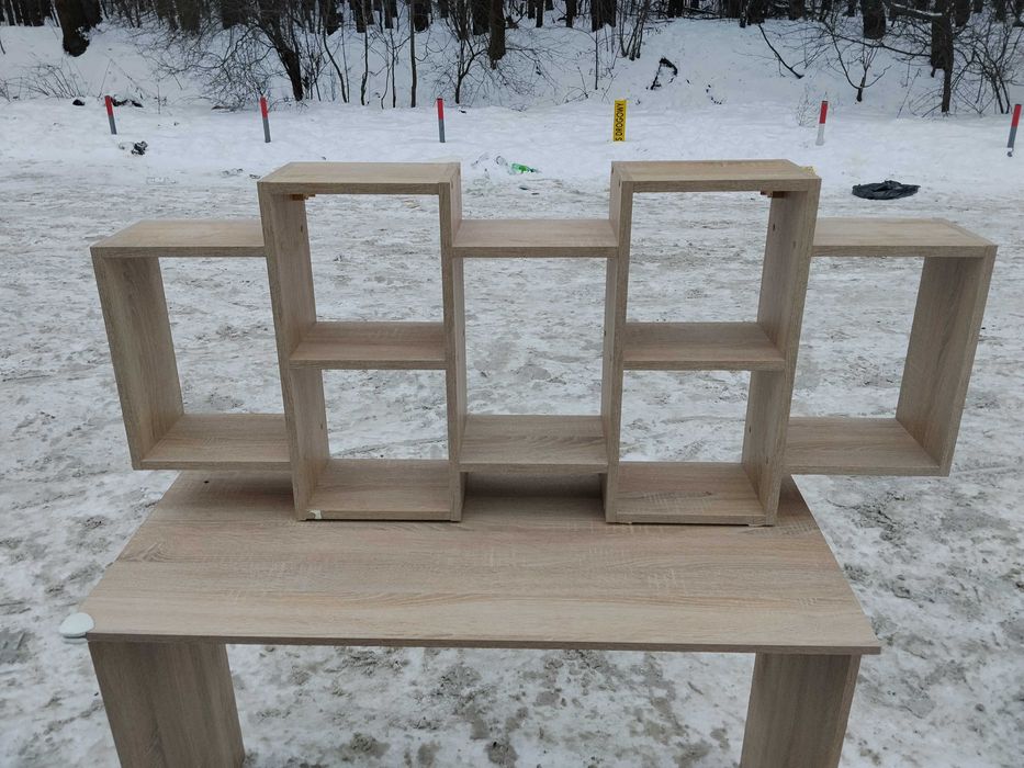 Komoda dąb sonoma i nne meble w tym kolorze