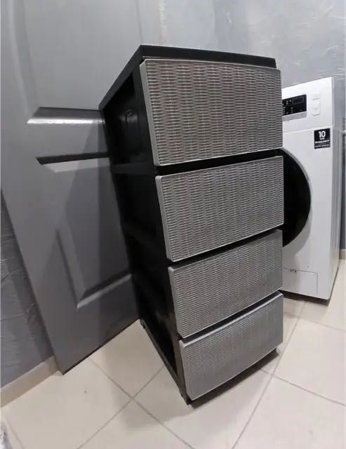 Комод ротанг пластиковый тумба Пластиковий комод ящик 4 яруси