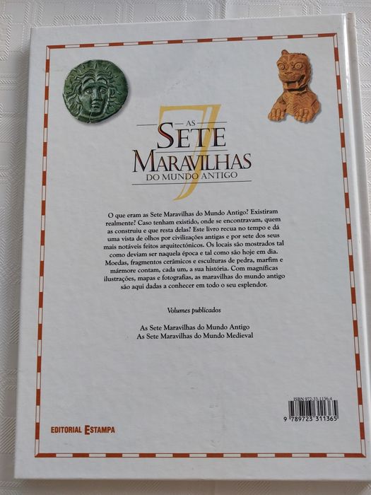 2 livros As sete Maravilhas