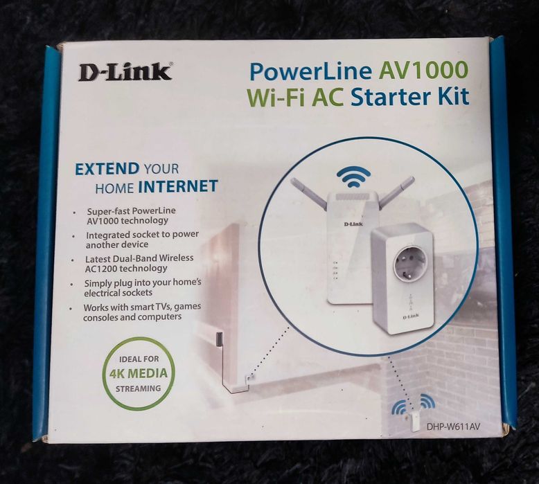D-Link Powerline AV1000 Wi-Fi AC Starter Kit