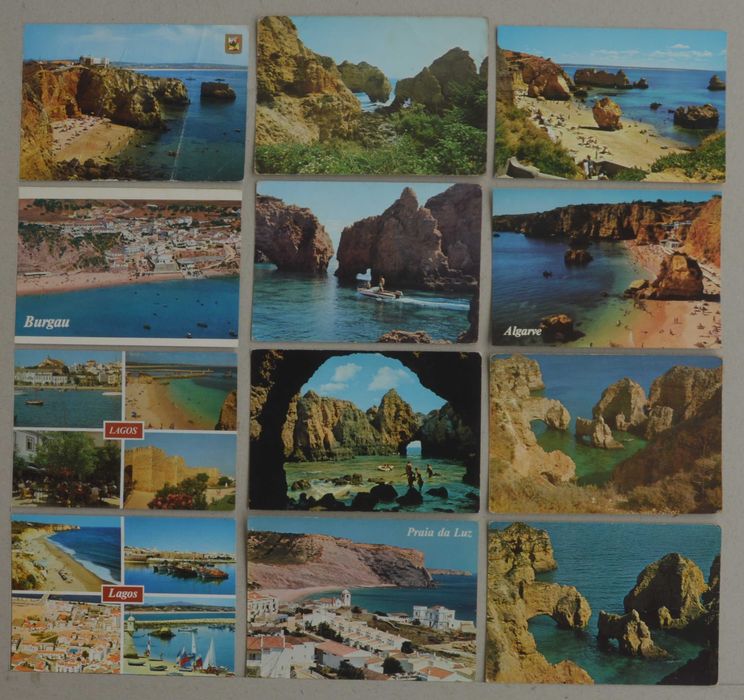 Postais do Algarve 20 unidades    - olx X11314