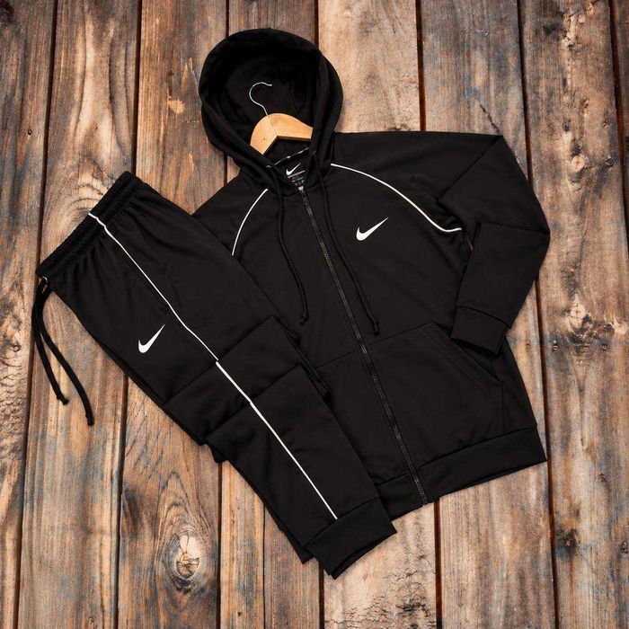 Спортивный костюм мужской теплый Nike Daving зимний на флисе кофта штаны найк