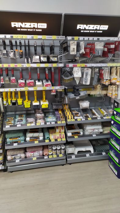 Професійні валики Anza, малярні стрічки Dolphin та Washi (Оригінал)