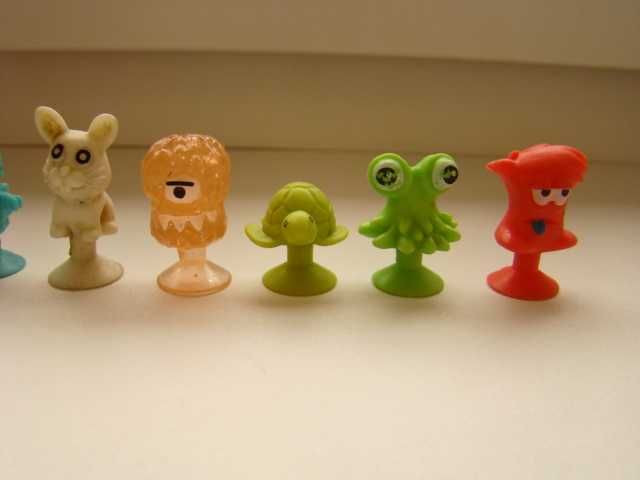 Фигурки игрушки Stikeez на присоске 10 шт. без повторов.