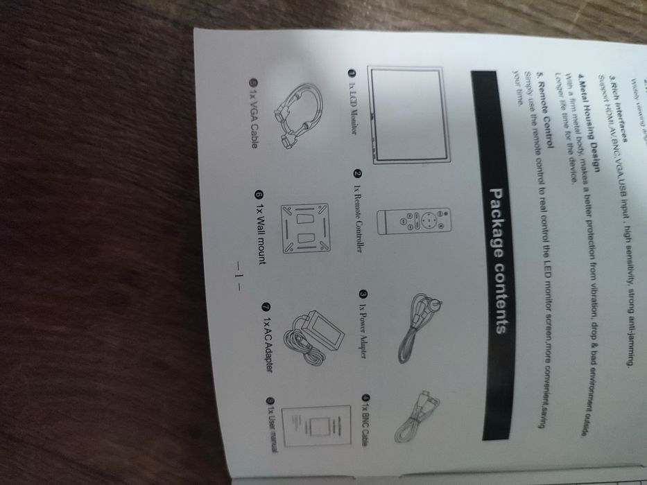 Монітор JaiHo LED