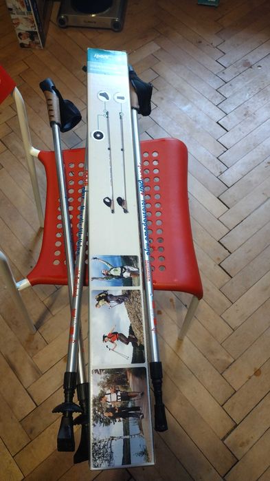 Kije teleskopowe do nordic walking z aluminium