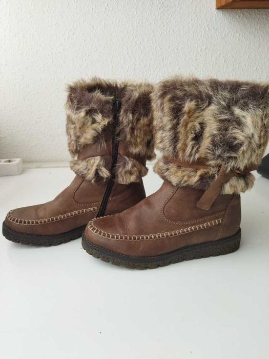 Kozaki z kożuchem.Rozmiar 37