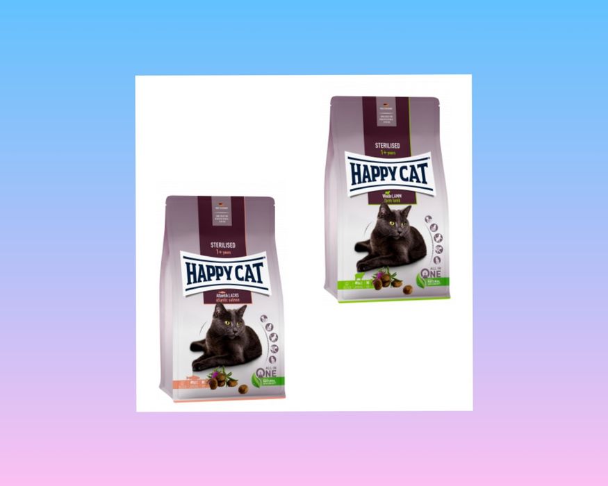 Сухой корм Happy Cat Sterilised 4кг, 10кг