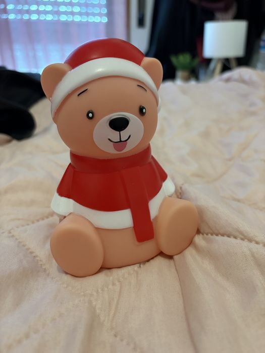 Enfeite urso de natal