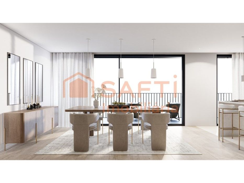 Apartamento T3 com garagem no centro do Entroncamento, Santarém