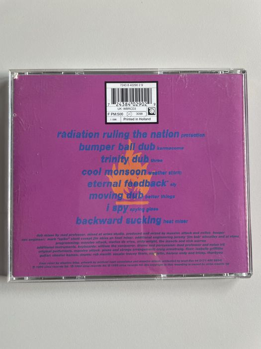 Trip-Hop / Dub – Massive Attack v Mad Professor – No Protection – CD 1995