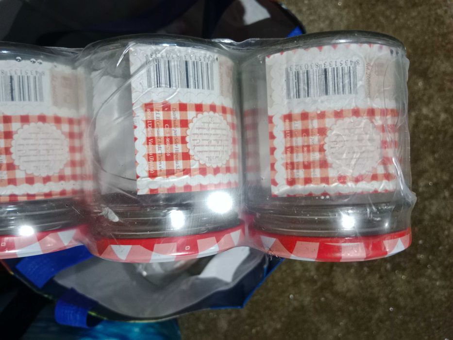 Frascos novos para compotas 250ml