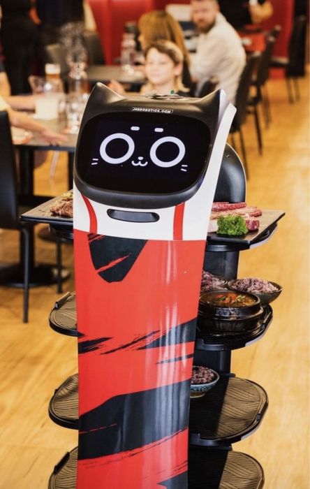 Robot de restauração Bellabot