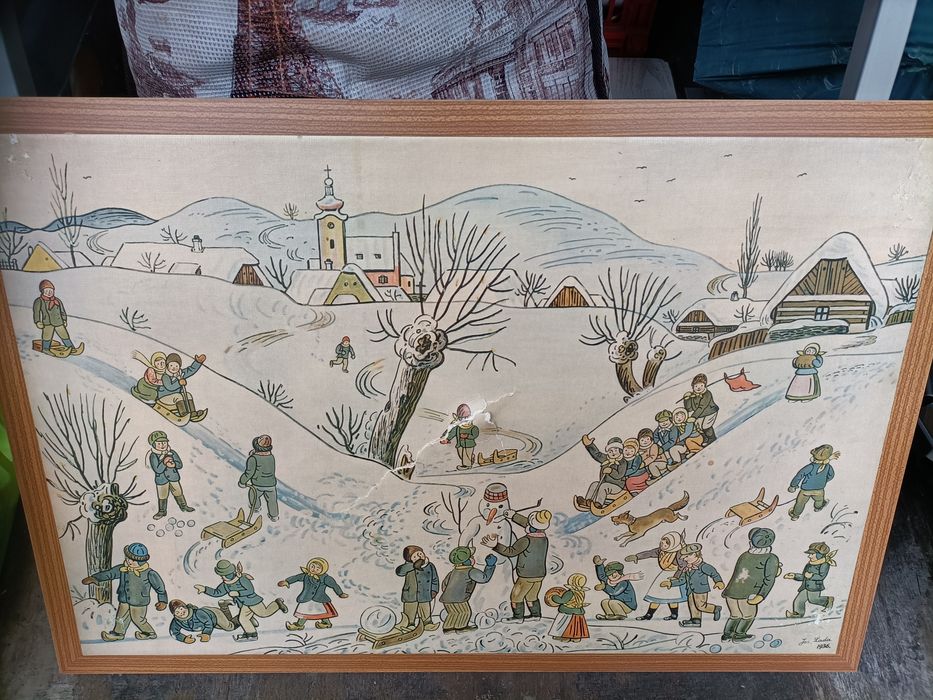 Plakaty obrazy Józef Lada 1936r