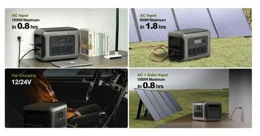 Зарядна станція ALLPOWERS R1500 1800W 1152Wh LiFePO4. Гарантія