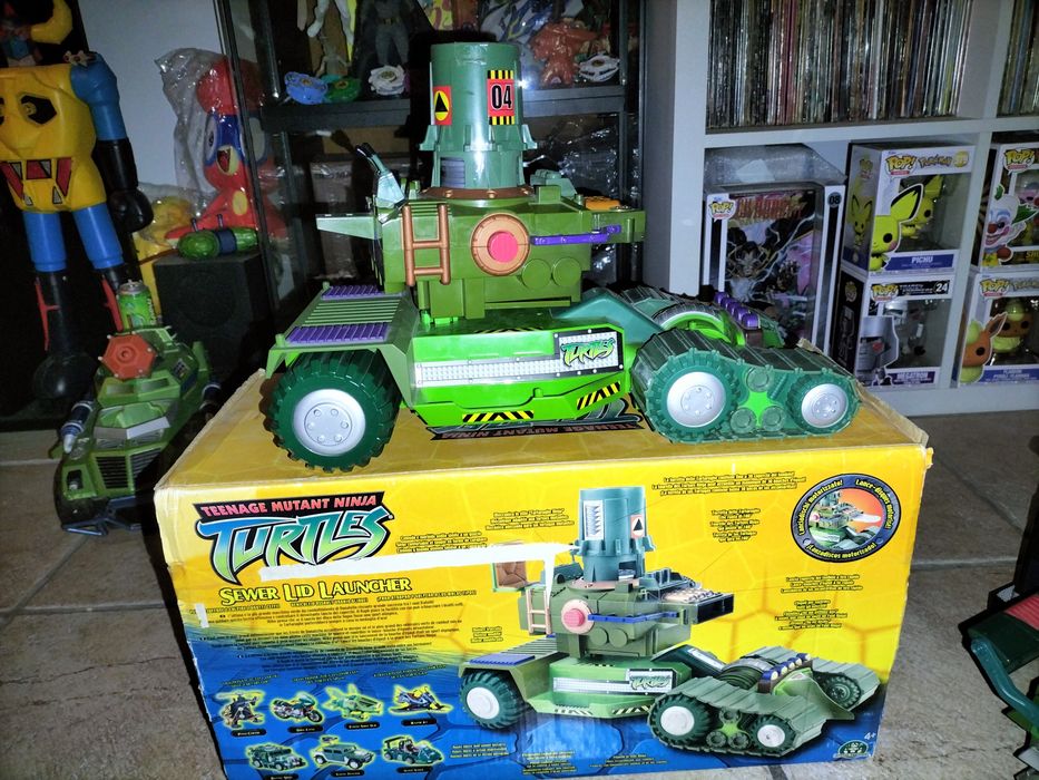 Veículos playmates tartarugas ninja tmnt