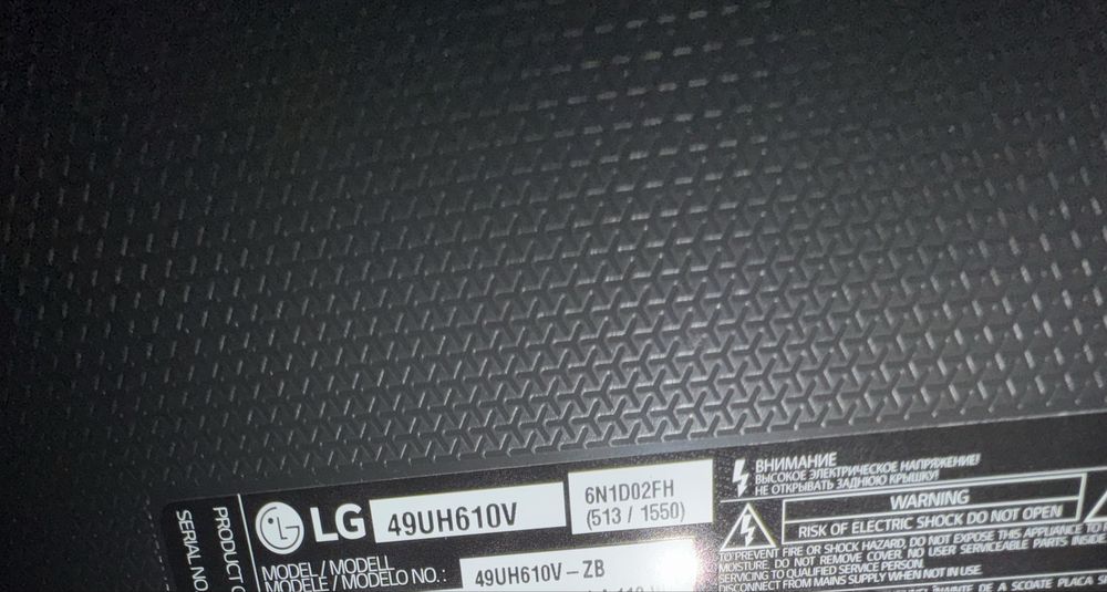 Tv Lg Avaria no ecrä