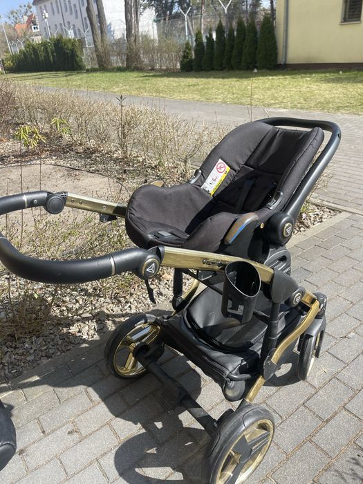 Wózek Junama Diamond skóra 3w1