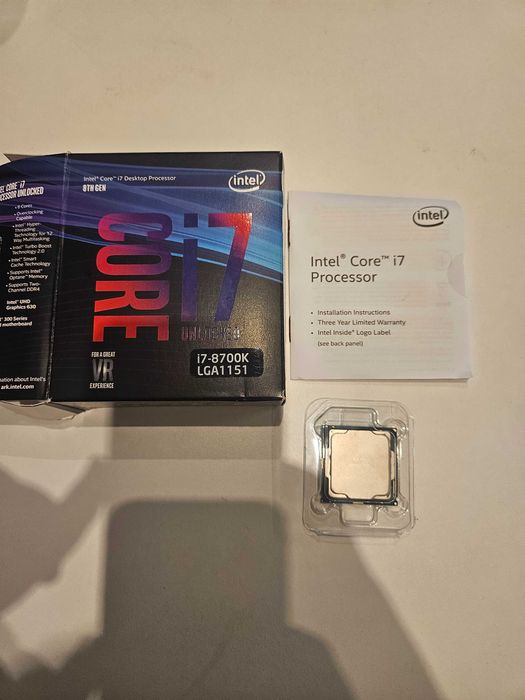 Procesor Intel i7-8700k
