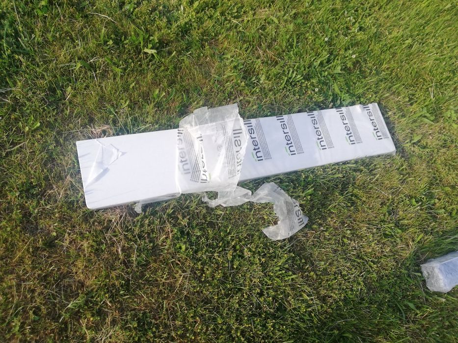 Parapet biały aglomarmur kamienny Polare22cm x118cm
