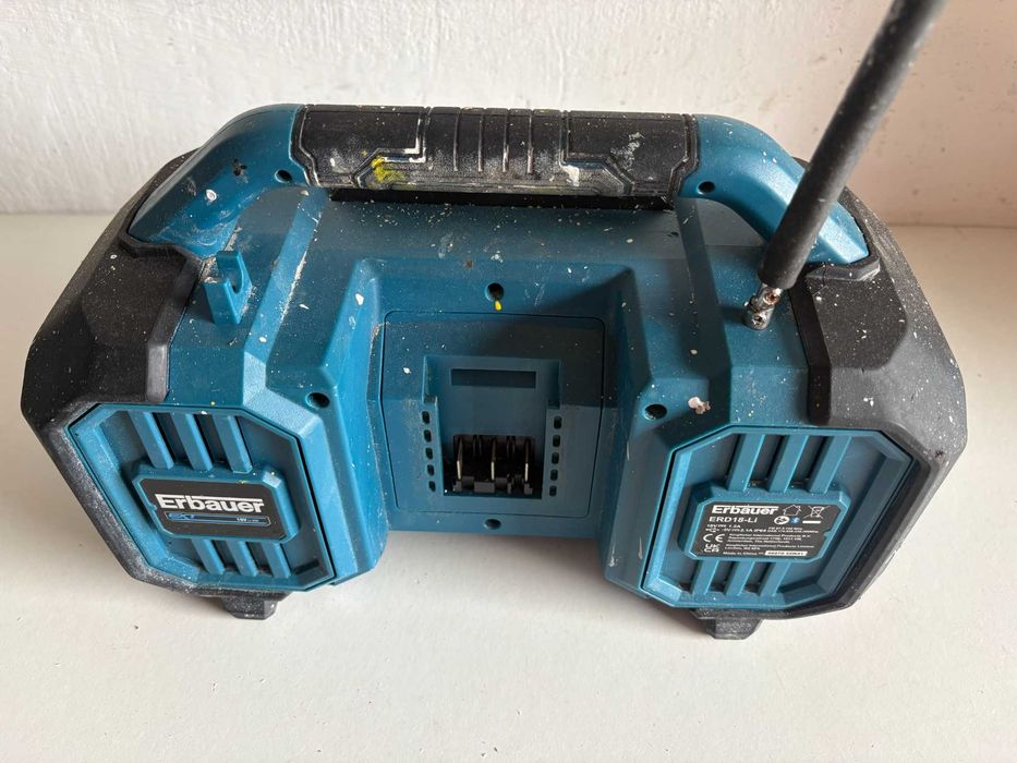 Будівельне FM-РАДІО Erbauer ERD18-Li, Bluetooth/ Aux,з Англії
