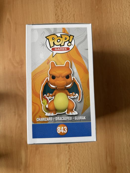 Funko Pop Pokémon Charizard #843 – Novo na Caixa