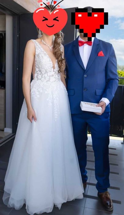 Sukienka slubna! Stan idealny!