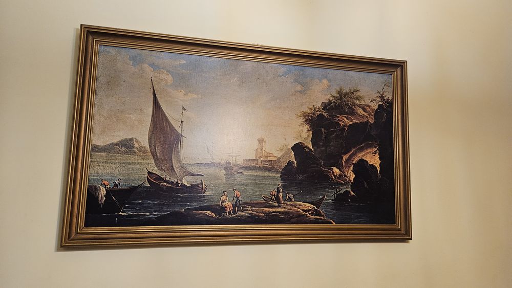 Quadro grande antigo 120x70