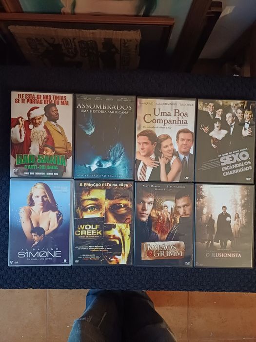 36 dvd's em perfeito estado