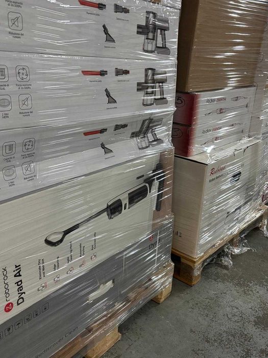 Palety Mix Odkurzacze Pionowe Roboty Sprzątające Klasa AB Amazon