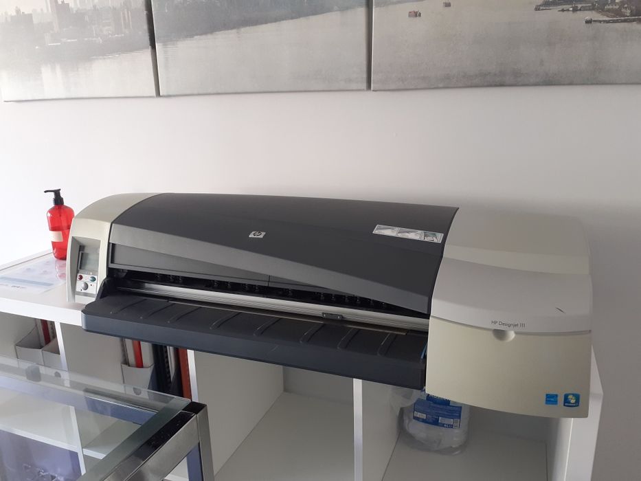 Plotter HP Designjet 111 Tam.A1 (não reconhece cabeçote amarelo)64283923248641121