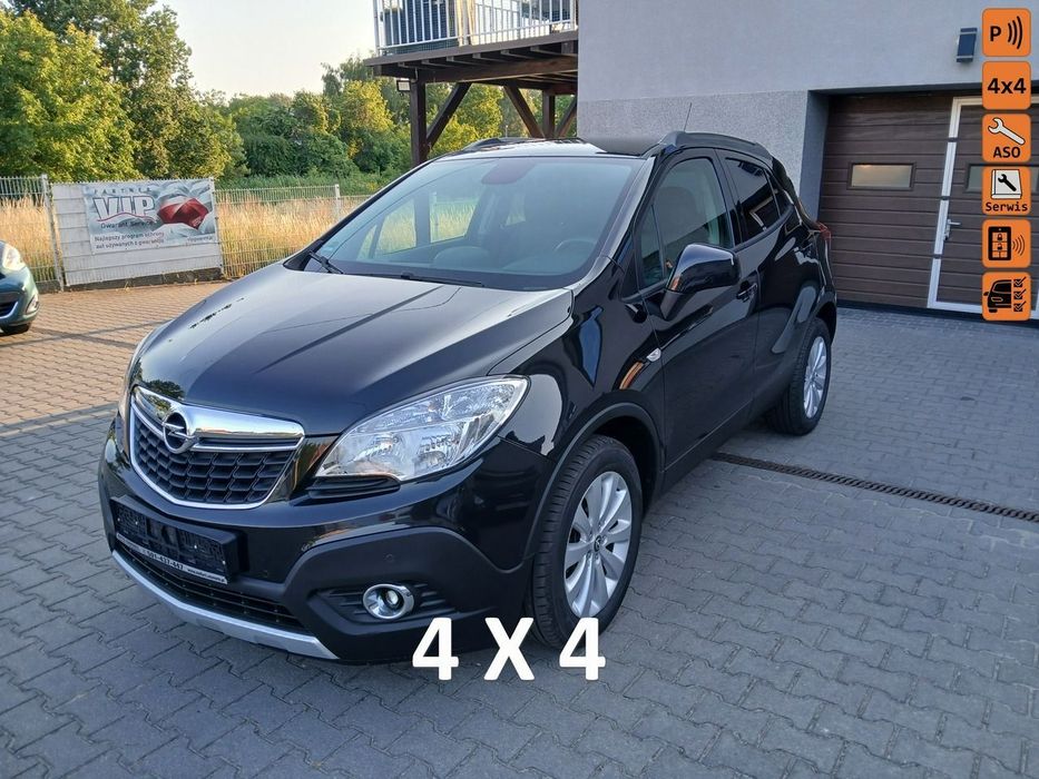 Opel Mokka 1.4i TURBO 4X4 klimatronik parktronik tempomat alufelgi półskóry
