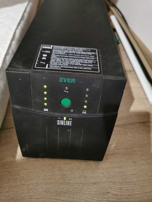 UPS EVER Sinline 2000 USB 2000 VA / 1300W Czysty SINUS