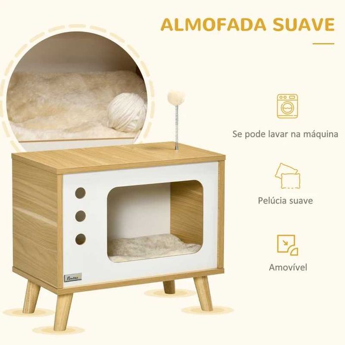 Casa cama para gatos «mesa» TV