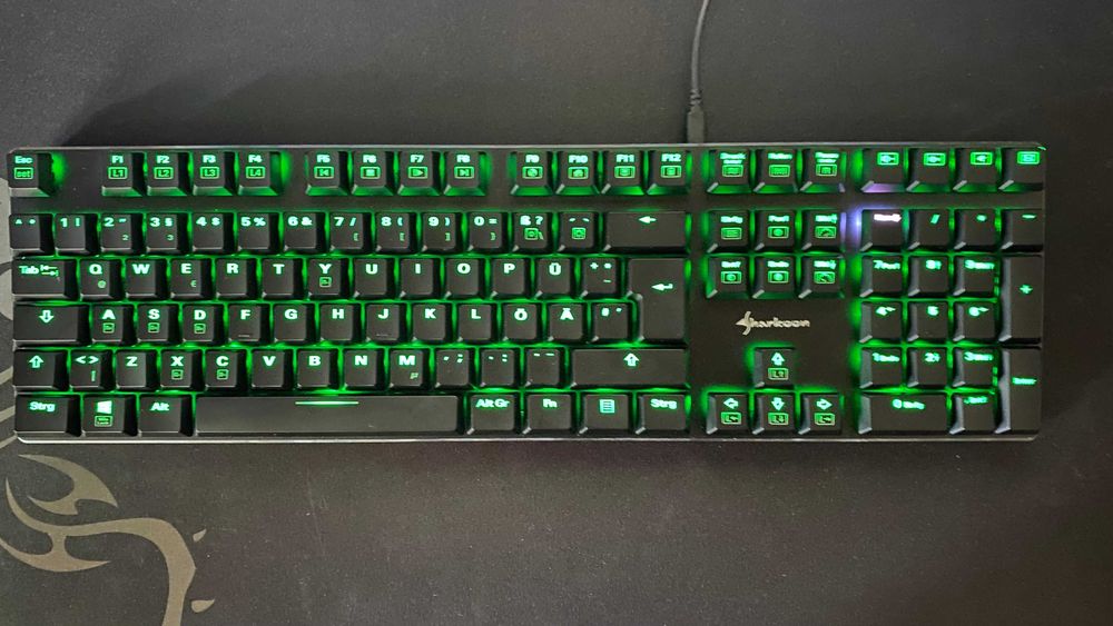 НОВА Клавіатура Sharkoon PureWriter RGB