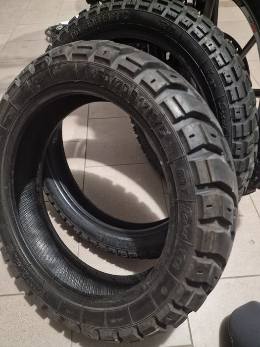 Opony Heidenau  110/80R19 i 150/70R17 K60 scout