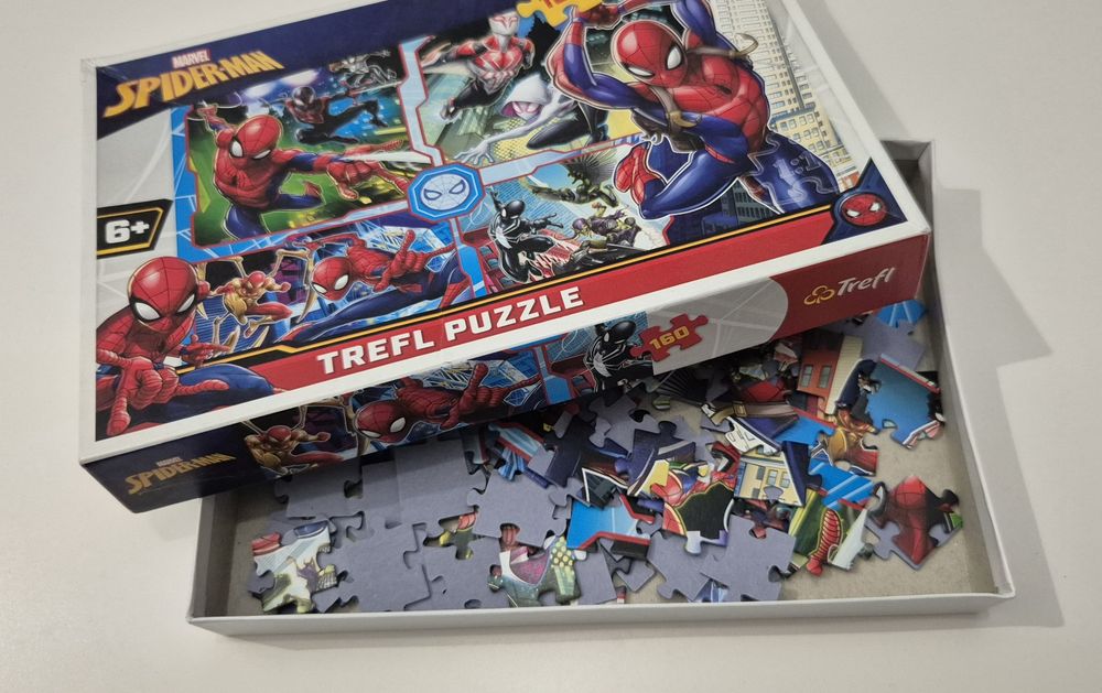 Puzzle dla dzieci 100–160 el. | Spider-Man | My Little Pony | Disney | ZESTAW