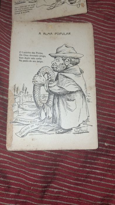 Postais Enterro do Grau 1905 Festa Académica de Coimbra