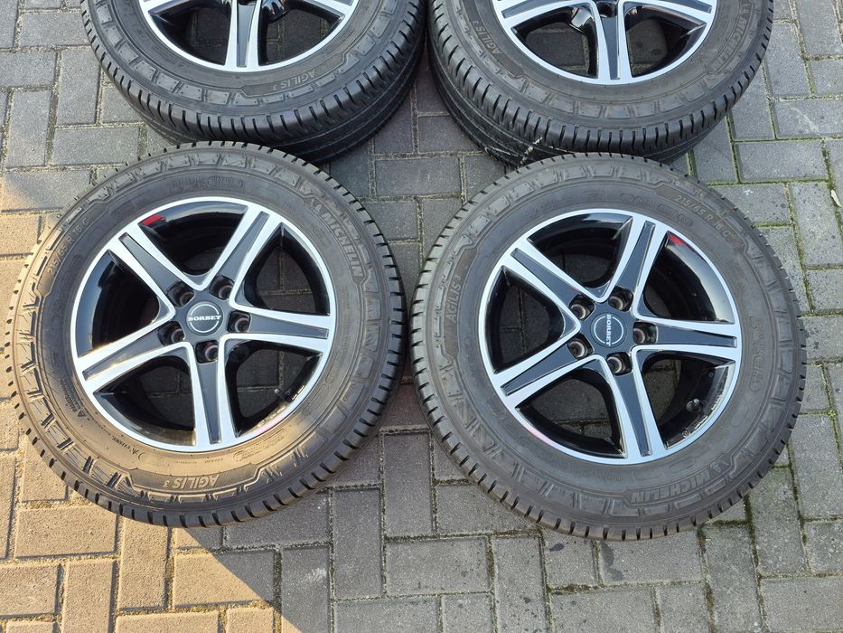 Koła do RENAULT TRFIC VIVARO 5x114.3 16 Cal 6.5J 215/65 R16C DOT23 8mm