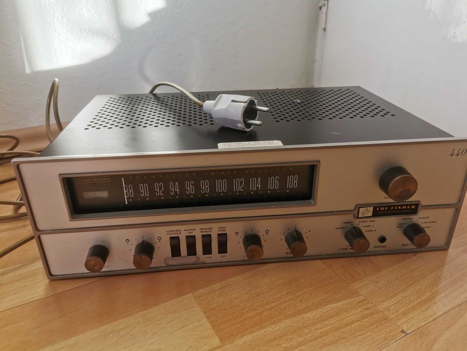 Amplituner The Fisher 440-T vintage tranzystor jak Sansui Marantz Kenwood