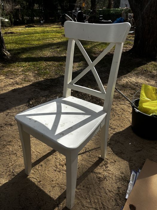 Krzesła rosentorp biale ikea