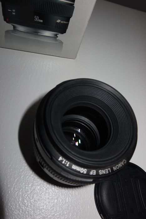 Обʼєктив Canon ef 50mm f/1.4 usm , стан ідеальний