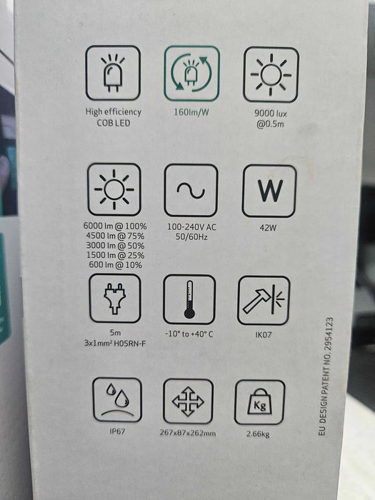 Robocza Lampa LED Reflektor SCANGRIP Nova 6K